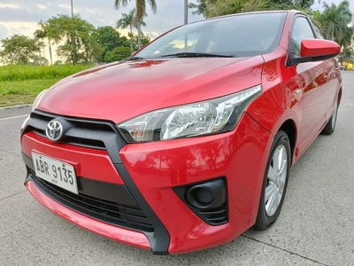 White Toyota Yaris 2016 for sale in Quezon City