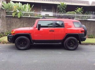 2015 TOTOTA FJ Cruiser AT Red SUV For Sale