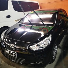 Black Hyundai Accent 2016 Sedan for sale in Manila