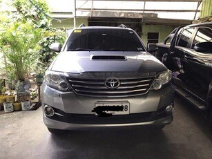 Grey Toyota Fortuner 2014 for sale in Manila