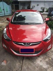 Hyundai Elantra 2012 1.8 GLS AT Red Sedan For Sale
