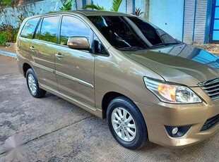 Toyota Innova G 2013 Gas - AT FOR SALE