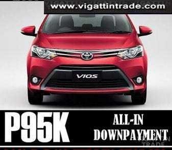 2013 Toyota Vios 1.3e At P95k 20% D.p