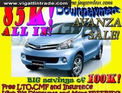 Brand New Toyota Avanza 2013 1.3 J Mt All In Sale Low Downpayment
