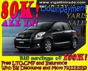 Brand New Toyota Yaris 2013 1.5 G Mt All In Low Downpayment