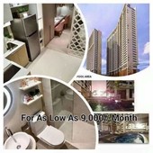 1BR 12k mo. in Rent to own condo in Pasig City near BGC