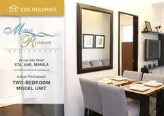 1BR for Sale RFO in Manila RiverCity Residences