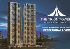 3 bedroom for sale plus discount RFO, The Trion Towers