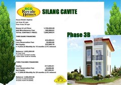 3 Bedroom Villa for sale in RCD Royale Homes, Kalubkob, Cavite