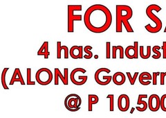 4 Hectares Lot FOR SALE! @P10,500/sqm ALONG Governor's Drive