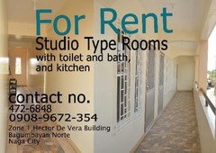 Apartment For Rent Studio type in Naga