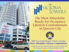 Condo in Quezon City Victoria towers 18k lowesr mo 2BR Loft