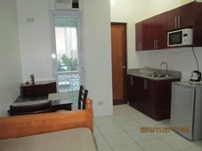 Furnished studio unit for rent near Capitol Commons and