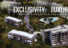 Horizon Terraces condo with Taal view in Tagaytay Highlands
