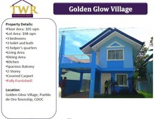 House and lot for sale Golden glow village
