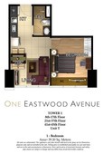 One Eastwood Avenue Tower 1 -1 bedroom unit