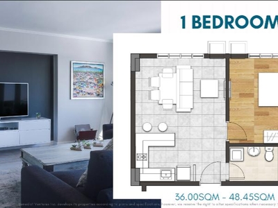 1BR 1 bedroom BE RESIDENCES UPTOWN CEBU CITY