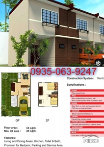 3 bedroom Townhouse for sale in Calumpit
