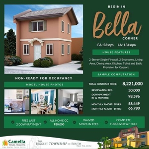 For Sale: Cara Model House at Camella Tanza Heights in Tanza City, Cavite