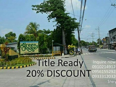 Residential Lot for Sale in Binangonan Rizal Title Ready