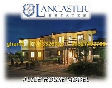 Alice House Model (Townhouse) For Sale Philippines
