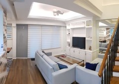 3BR Bi Level Fully Furnished with Parking and Private Patio at Two Serendra BGC Taguig