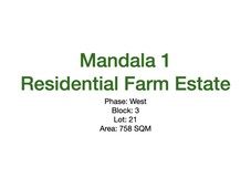 758sqm Farm Estate Lot For Sale Mandala 1 Timberland Heights