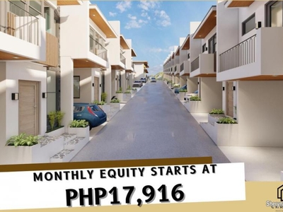 Pre selling townhouse Chrome Residences Linao Talisay City