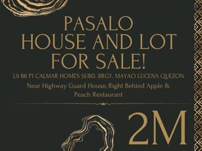 Villa For Sale In Mayao Kanluran, Lucena