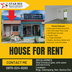House For Rent In Calumpang, General Santos City