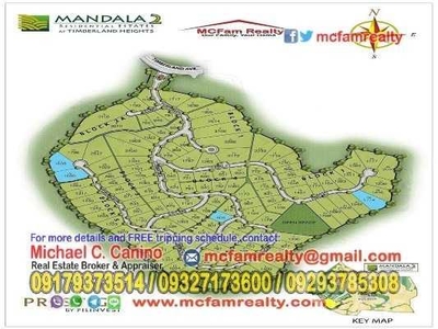 Lot For Sale at Timberland Heights San Mateo Rizal