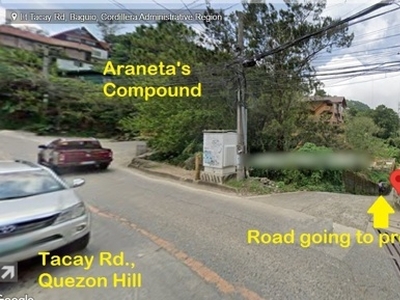 Lot For Sale In Quezon Hill Proper, Baguio