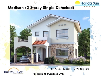 Madison Single Detached House For Sale in Florida Sun Estates General Trias Cavite
