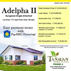 Darasa, Tanauan, House For Sale