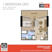 1 Bedroom Condominium