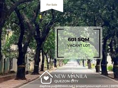 Lot For Sale In New Manila, Quezon City