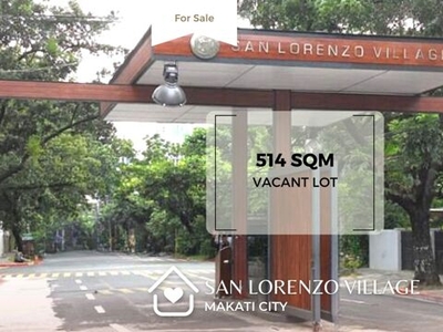 Lot For Sale In San Lorenzo, Makati