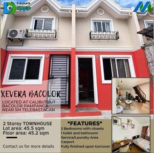 Townhouse For Sale In Calibutbut, Bacolor
