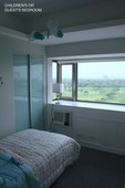 Forbeswood Parklane 2 bedroom and 2 bathroom condominium unit for rent with view of Manila Golf and Makati Skyline