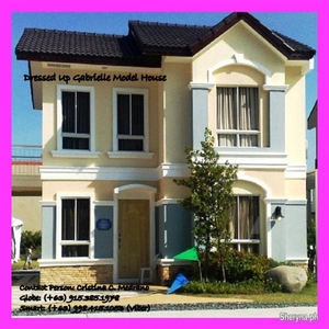 3Bedroom & 2Toilet&Bath House & Lot At Lancaster New City Cavite