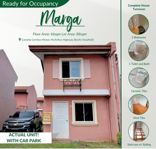 For Sale 5 Bedrooms House and Lot Ready to Occupy in 5 months at Camella Davao