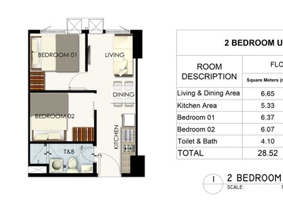 2 BEDROOM WITH AND WITHOUT BALCONY
