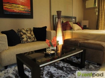 Large Fully Furnished Studio Unit at Paseo Parkview Suites