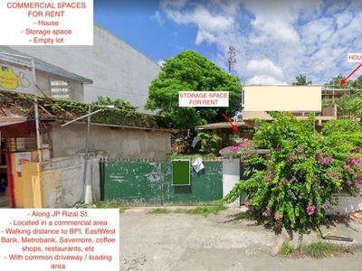 Storage space / small warehouse with loading area for rent in Silang