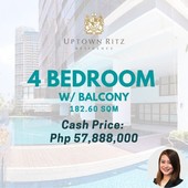 Uptown Ritz 4 Bedroom with balcony