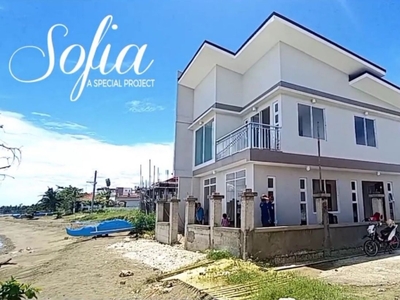 3BR Sea View or Beach House & Lot Single Attached For Sale in Liloan Cebu