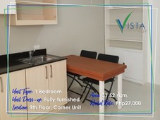 Condo for Rent in Vista Taft 1BR Furnished 9th Floor