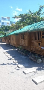 beachfront land + 8 bamboo houses For Sale Philippines