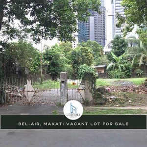Lot For Sale In Bel-air, Makati