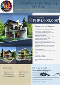 Anniversary Promo!! Brand New Premium Quality 2 Storey House and lot in Baguio City